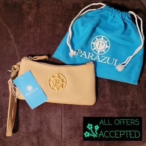 Parazul Tan-Colored Wristlet!